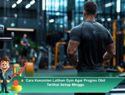 Cara Konsisten Latihan Gym Agar Progres Otot Terlihat Setiap Minggu