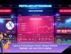 Laporan Pertandingan Terbaru dengan Statistik, Highlight, dan Hasil Skor Lengkap
