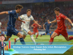 Strategi Transisi Cepat Sepak Bola Untuk Menciptakan Peluang Gol