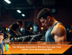 Tips Menjaga Konsistensi Workout Gym agar Hasil Latihan Terus Berkembang Baik