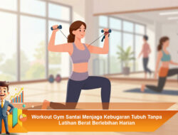 Workout Gym Santai Menjaga Kebugaran Tubuh Tanpa Latihan Berat Berlebihan Harian