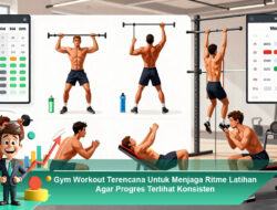 Gym Workout Terencana Untuk Menjaga Ritme Latihan Agar Progres Terlihat Konsisten