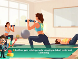 Latihan Gym untuk Pemula yang Ingin Tubuh Lebih Kuat dan Seimbang