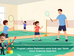 Program Latihan Badminton untuk Anak agar Teknik Dasar Terbentuk Sejak Dini