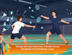 Strategi Bermain Badminton Fleksibel Sesuai Perubahan Pola Permainan Lawan