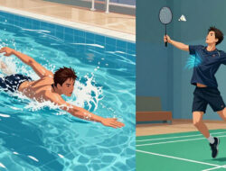 Manfaat Latihan Berenang untuk Meningkatkan Kapasitas Paru-Paru Pemain Badminton