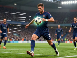 Teknik Mengontrol Bola Dengan Dada Untuk Mengatur Ritme Serangan Di Area Lawan