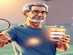 Rekomendasi Suplemen Vitamin Sendi untuk Pemain Badminton Usia 40 Plus