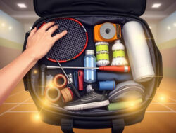 Tips Mengatur Tas Badminton agar Semua Perlengkapan Tertata Rapi